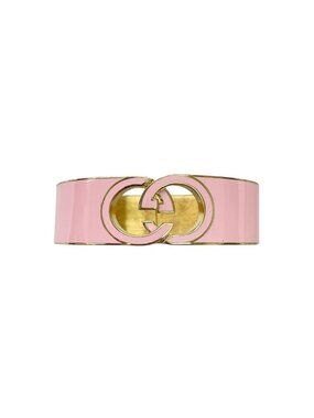 Gucci Bangle Bracelet Pink GG